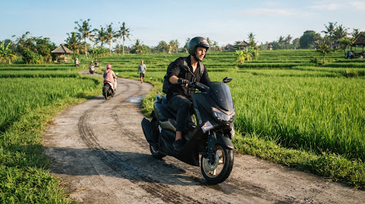Canggu to Tanah Lot Rice Field Sunset Route: Backroads Away from Highway