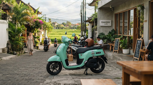 Pererenan Scooter Guide: Quiet Backroads, Villa Delivery & Cafe Parking