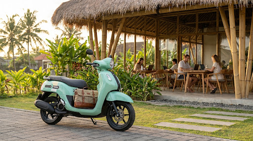 Riding Between Canggu & Ubud Coworking Hubs (Tribal, Outpost, B-Work)