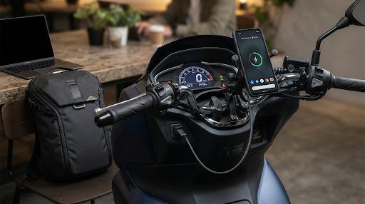 How to Use Scooter USB Charging Ports for Smartphones while Riding