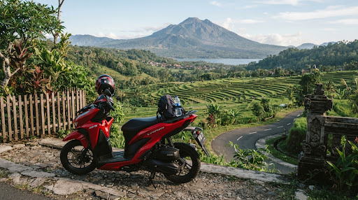 Ubud to Kintamani Volcano Run: Ridge Riding & Coffee Plantation Route