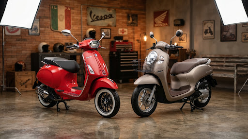 Vespa Sprint 150 vs Honda Scoopy: Is the Luxury Vespa Worth Renting in Bali?